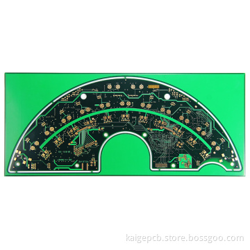 High Tg150 Flash Gold 8 L Multi-Layer HDI Keyboard UL RoHS PCB